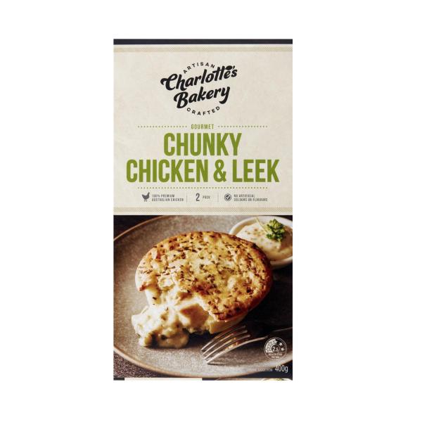 Chunky Chicken & Leek Pie 2 Pack