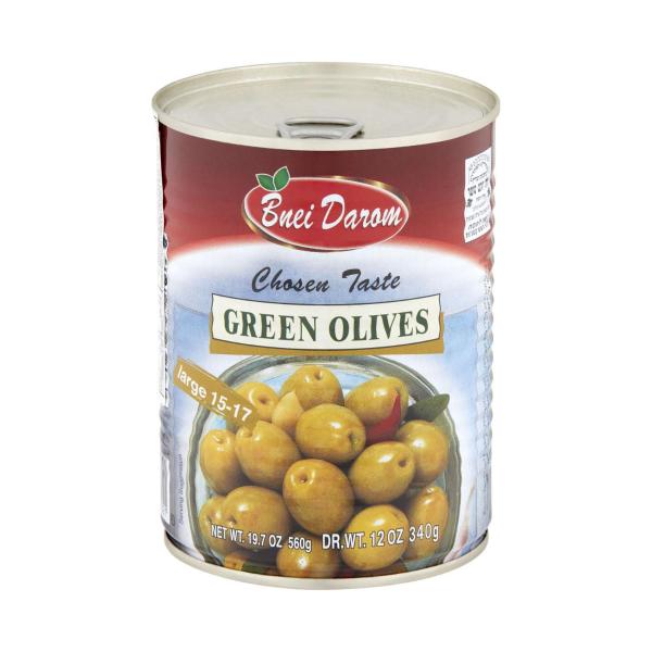 Bnei Darom Green Olives 560g