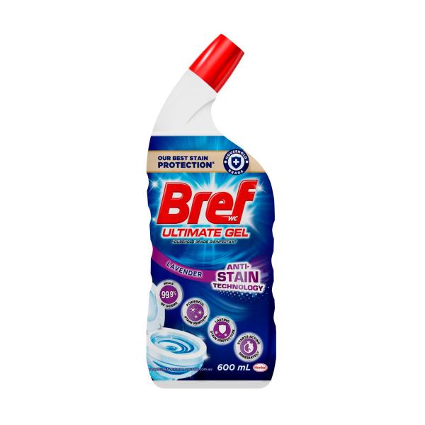 Bref Ultimate Gel Anti- Stain Toilet Cleaner Lavender | 600mL – Coles