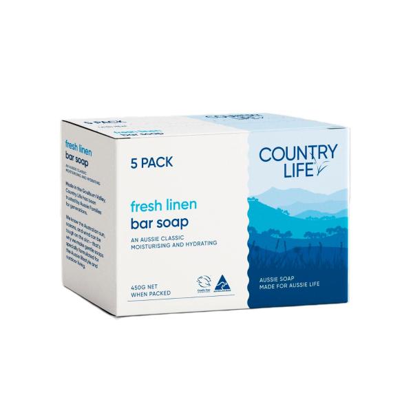 White Fresh Linen Soap