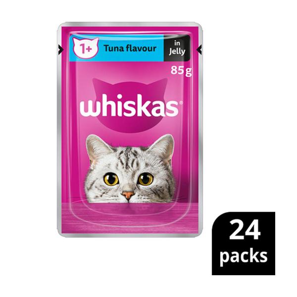 1+ Tuna Favourites In Jelly Cat Food 24x85g