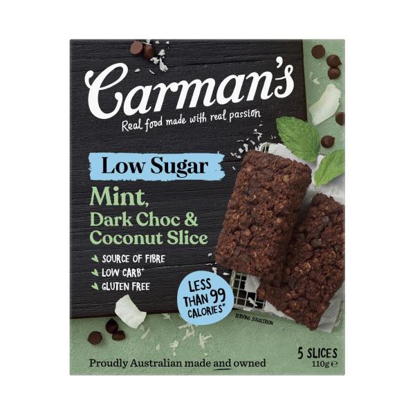 Buy Carmans Chocolate Mint Slice 110g | Coles