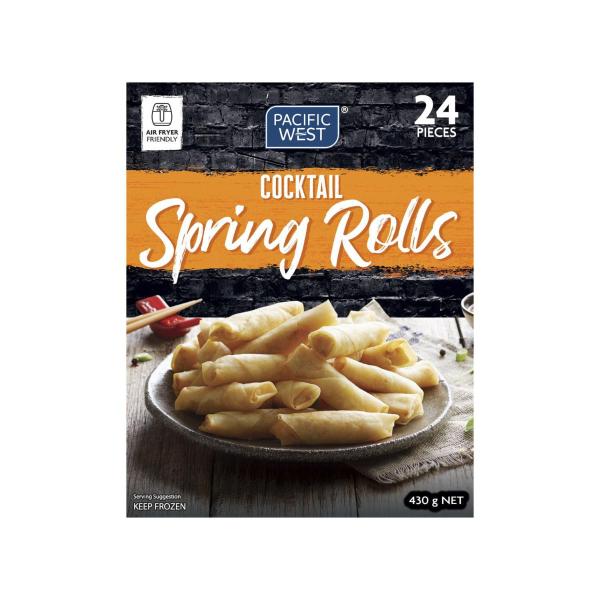 Frozen Cocktail Spring Rolls