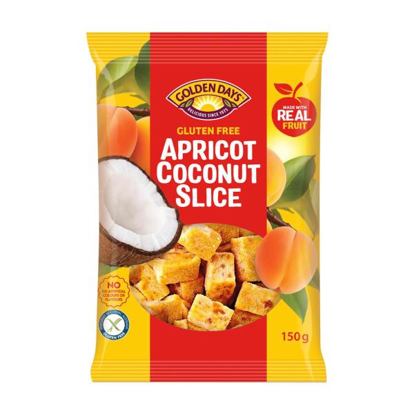 Gluten Free Apricot Coconut Slice