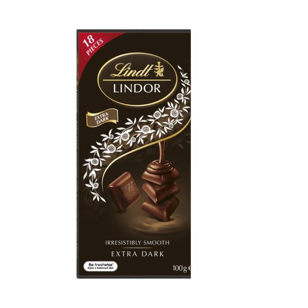 Buy Lindt Lindor 60% Cocoa Dark Chocolate Block 100g | Coles