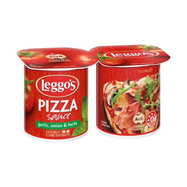 Leggo's Pizza Tomato Paste 2 Pack 140g