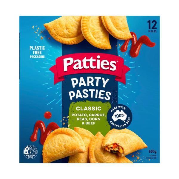 Frozen Party Pasties 12 Pack