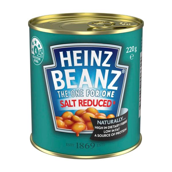 Baked Beans Regular Salt Reduced Beans