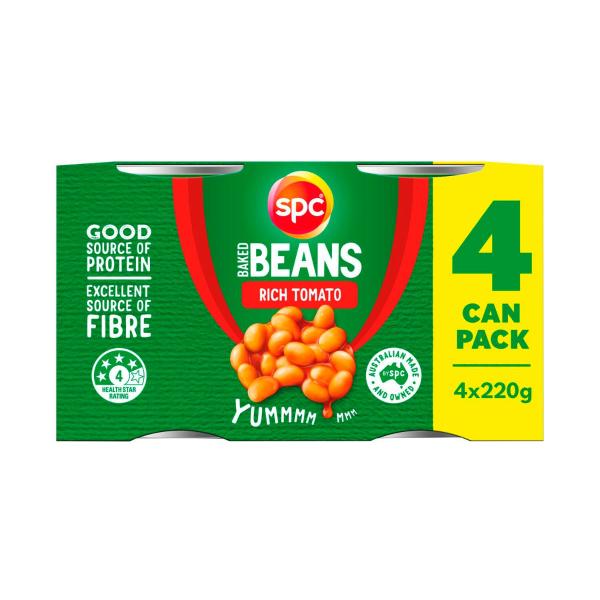 SPC Canned Regular 4 Pack 880g product image
