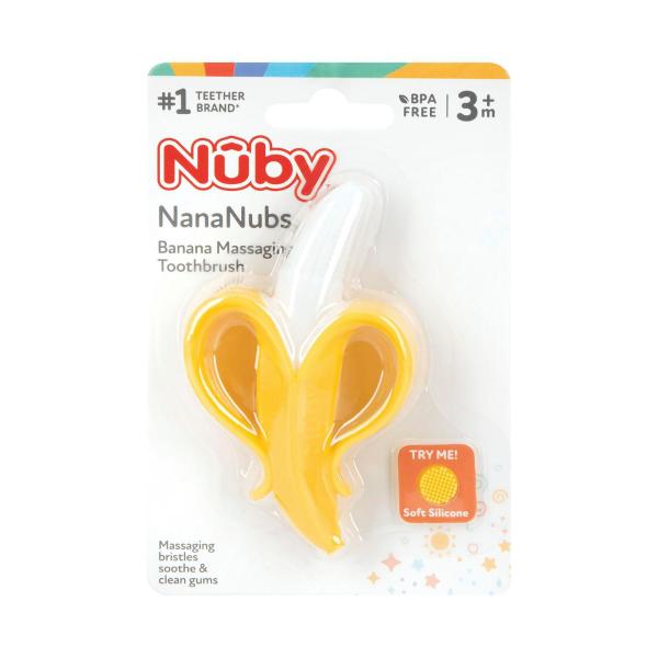 Nuby Nana Nubs Massaging Toothbrush 1 each product image
