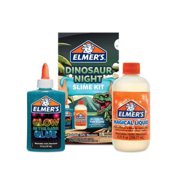 Dinosaur Night Slime Kit