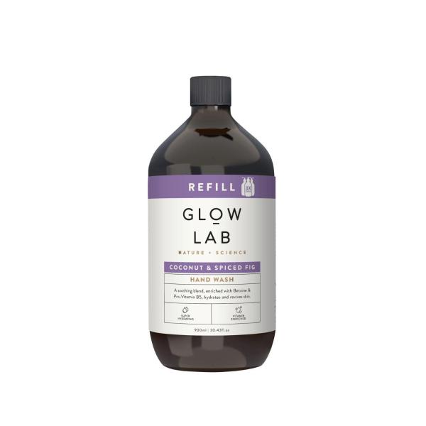 Glow Lab Hand Wash Refill Coconut & Spiced Fig | 900mL – Coles