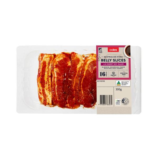 Sliced Pork Belly With Sweet Soy Glaze