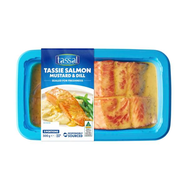 Tassal Salmon Portions Mustard And Dill 300g product image