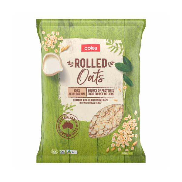 Coles Oats Rolled 900g product image