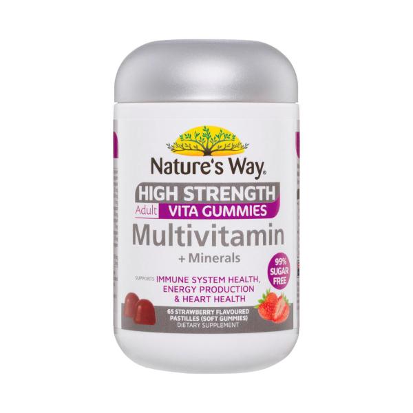 Nature's Way High Strength Adult Vita Gummies Multi +minerals 65 Pack product image