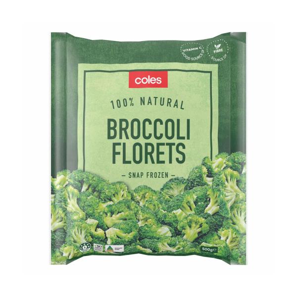 Coles Frozen Broccoli Florets 500g product image