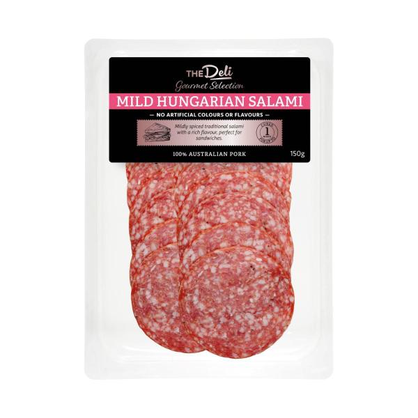 The Deli Mild Hungarian Salami 150g