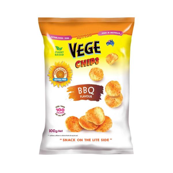 Vege Chips BBQ | 100g – Coles