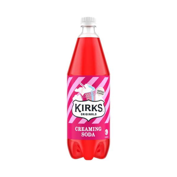 Kirks Creamy Soda Soft Drink 1.25L product image