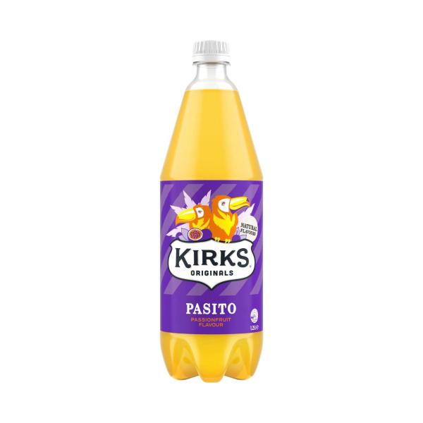 Kirks Pasito Passionfruit Soft Drink 1.25L product image
