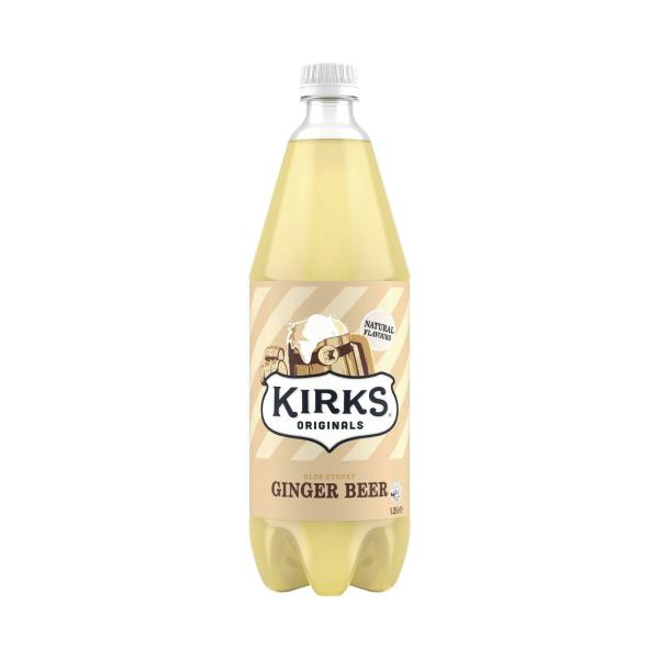 Kirks Ginger Beer Soft Drink 1.25L product image