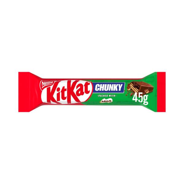 KitKat Chunky Packed With Milo Milk Chocolate Bar 45g product image