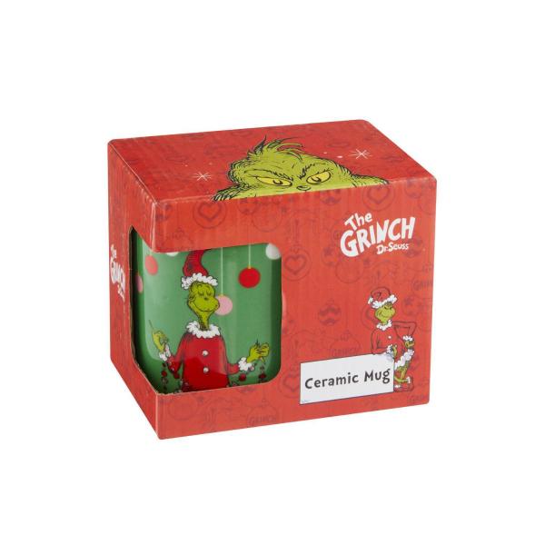 The Grinch (Mister Grinch) 11oz/315ml Coloured Inner and Handle Ceramic Mug main image 0