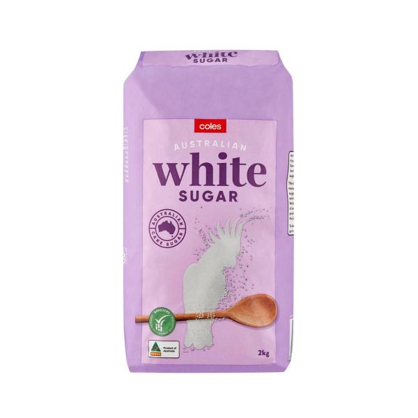 Coles White Sugar 2kg