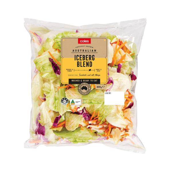Coles Iceberg Salad Blend 300g product image