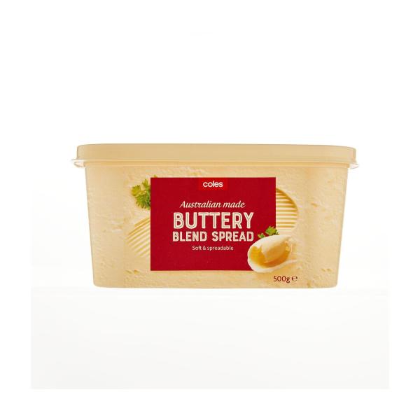 Coles Buttery Blend Spread 500g product image