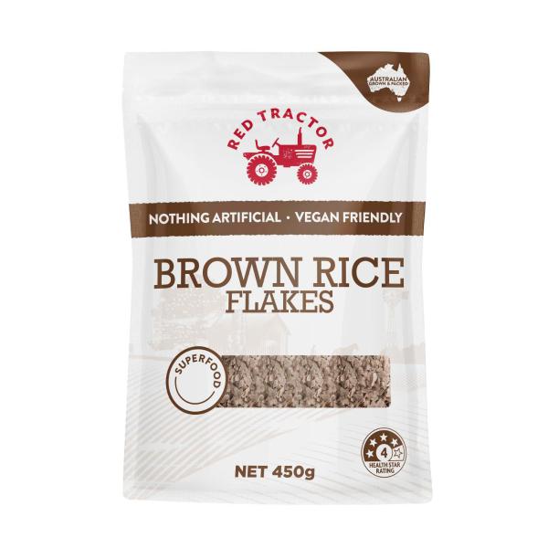 Red Rice Coles Buy Red Tractor Brown Rice Flakes 450g | Coles