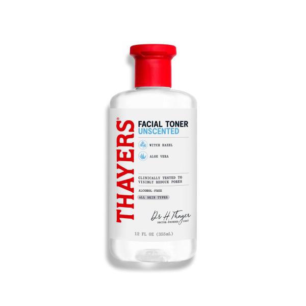 Unscented Alcohol Free Toner With Witch Hazel & Aloe Vera