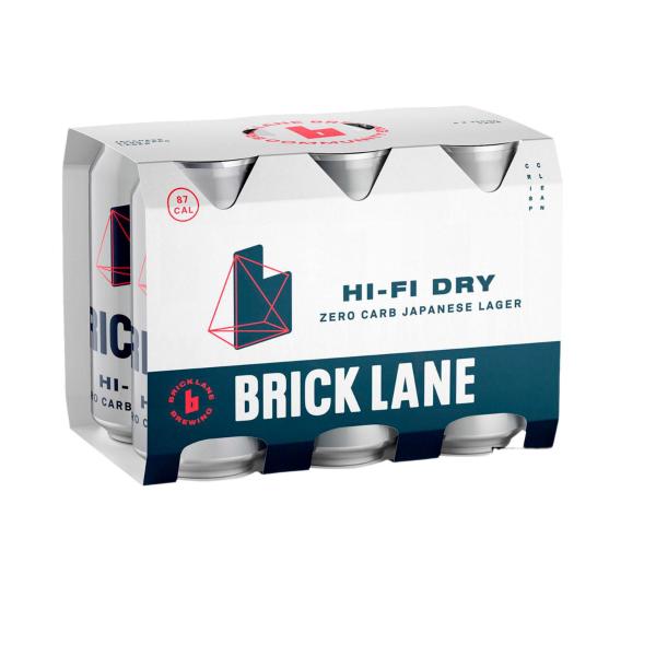 Hi-fi Dry Japanese No Carb Lager Can 355ml