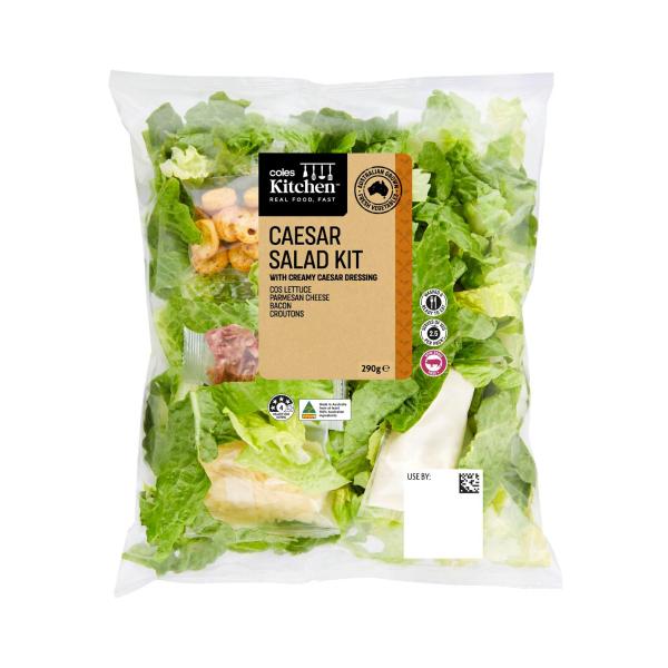Coles Kitchen Caesar Salad Kit 290g