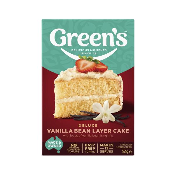 Deluxe Vanilla Bean Layer Cake Mix