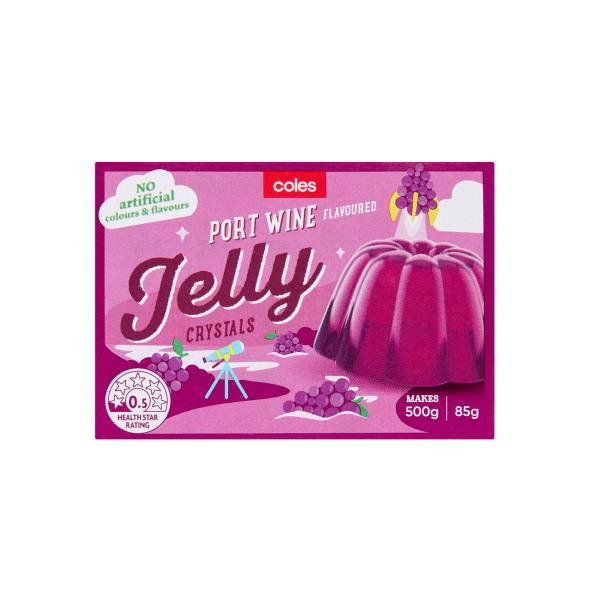 Port Wine Flavoured Jelly Crystals
