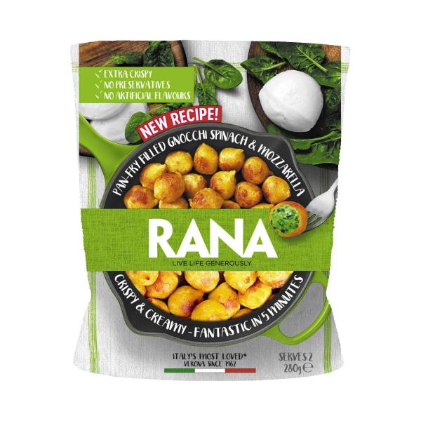 Panfry Filled Gnocchi Spinach Mozzarella