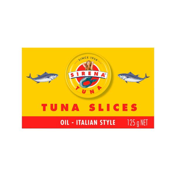 Oil Italian Style In Tuna Slices
