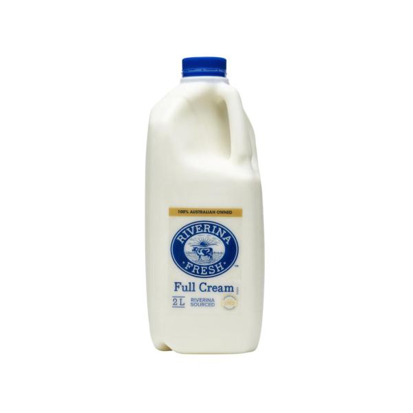Riverina Fresh Full Cream Milk 2L product image