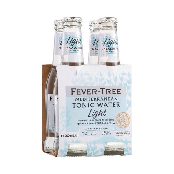 Light Mediterranean Tonic Water 4x200ml
