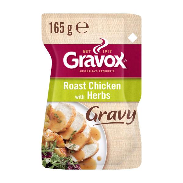 Gravox Roast Chicken With Herbs Liquid Gravy Pouch 165g product image