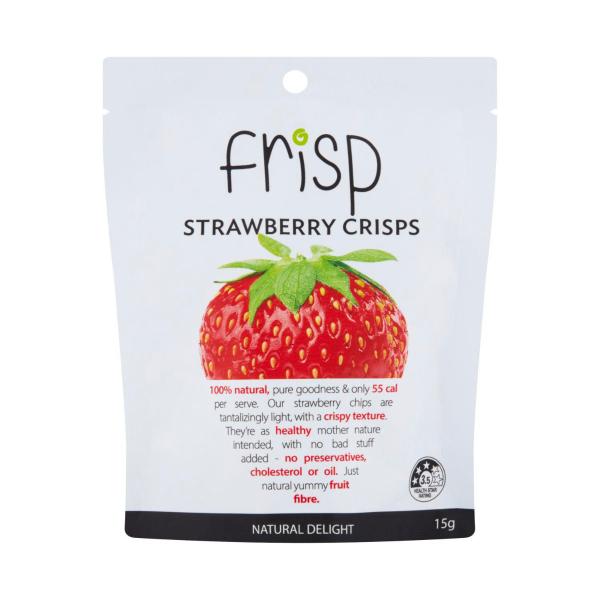 Frisp Freeze Dried Strawberry Crisps | 15g – Coles