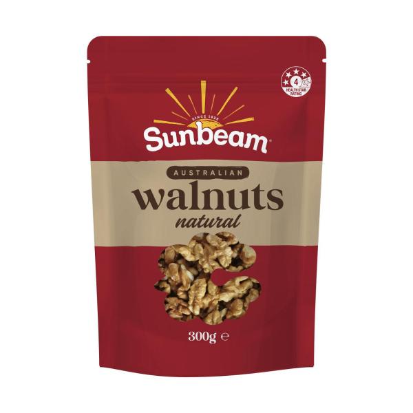 Sunbeam Australian Nuts Natural Walnuts 300g product image