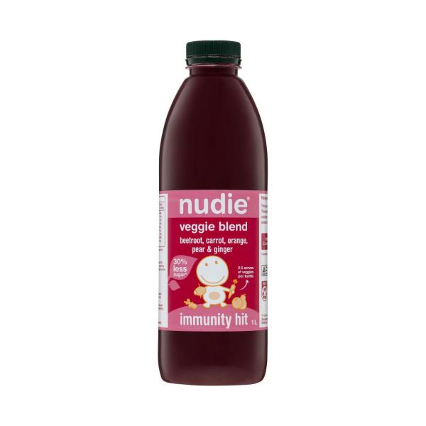 Nudie Immunity Beetroot Carrot Orange Pear Ginger 1L product image