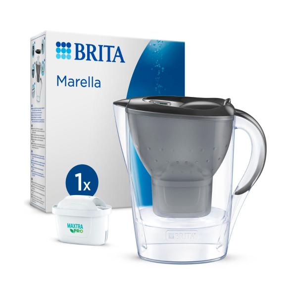 Water Filter Jug Marella Graphite 2.4l