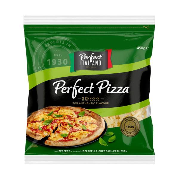 Perfect Italiano Perfect Pizza Grated Cheese 450g product image