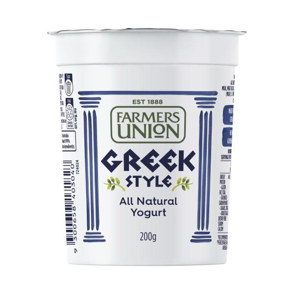 Buy FARMERS UNION GREEK STYLE YOGHURT NATURAL Coles