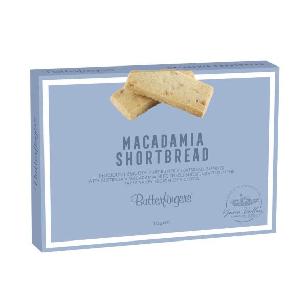 Butterfingers Macadamia Shortbread 175g