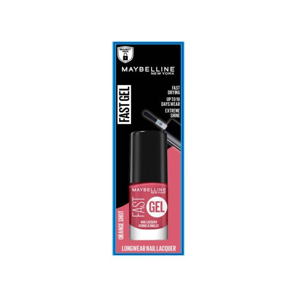 Fast Gel Nail Polish Orange Shot